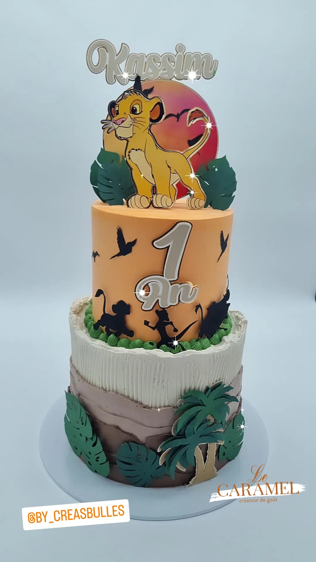 Création pâtissière du salon Le Caramel à Tourcoing